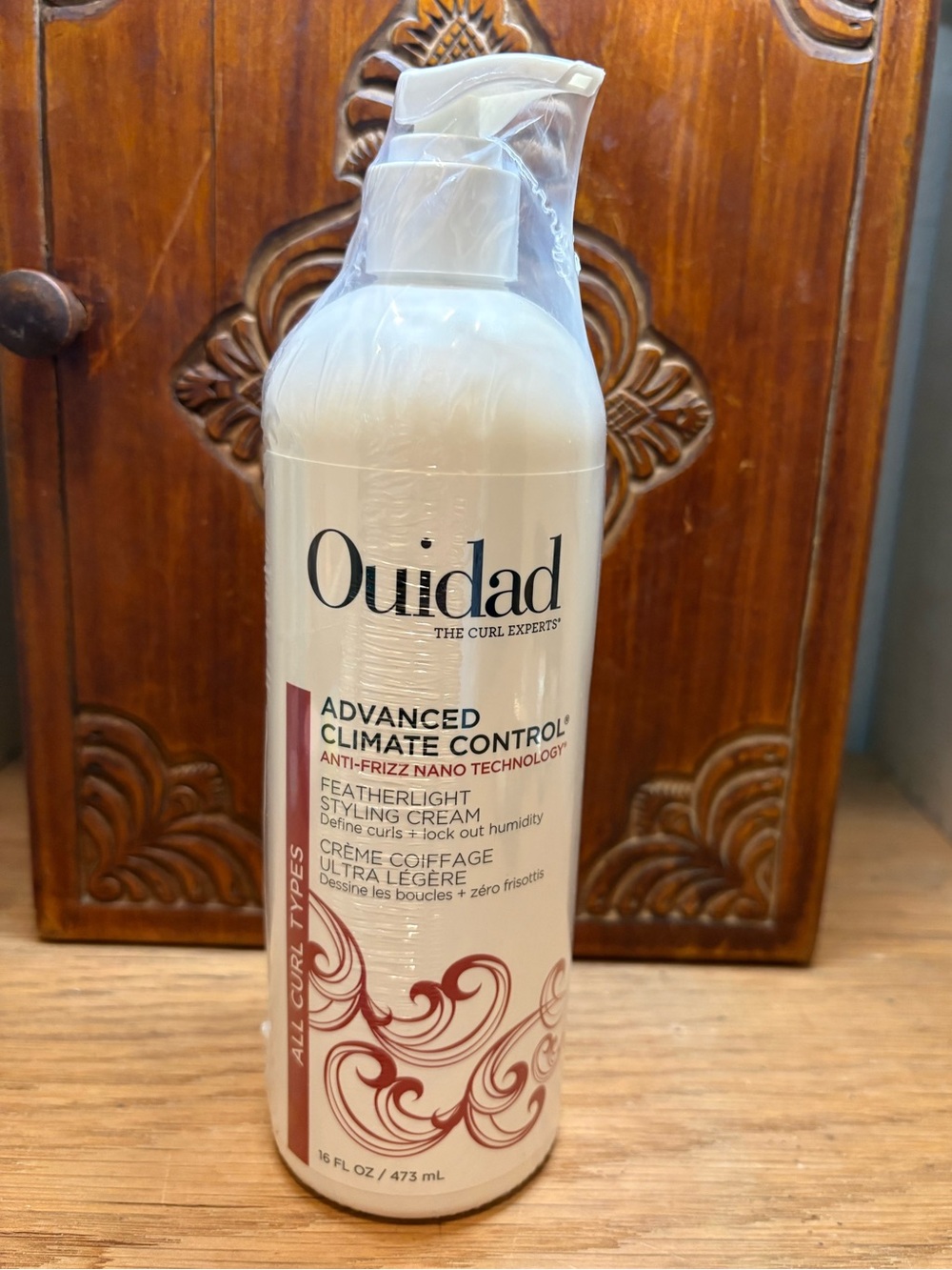 Ouidad Advanced Climate Control Featherlight Styling Cream 16 oz New Sealed - Picture 2 of 3